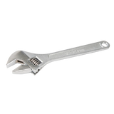 Silverline Adjustable Wrench Polished