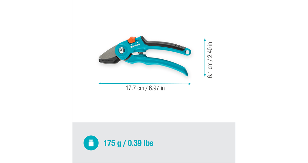 Gardena Garden Secateurs A/S Anvil