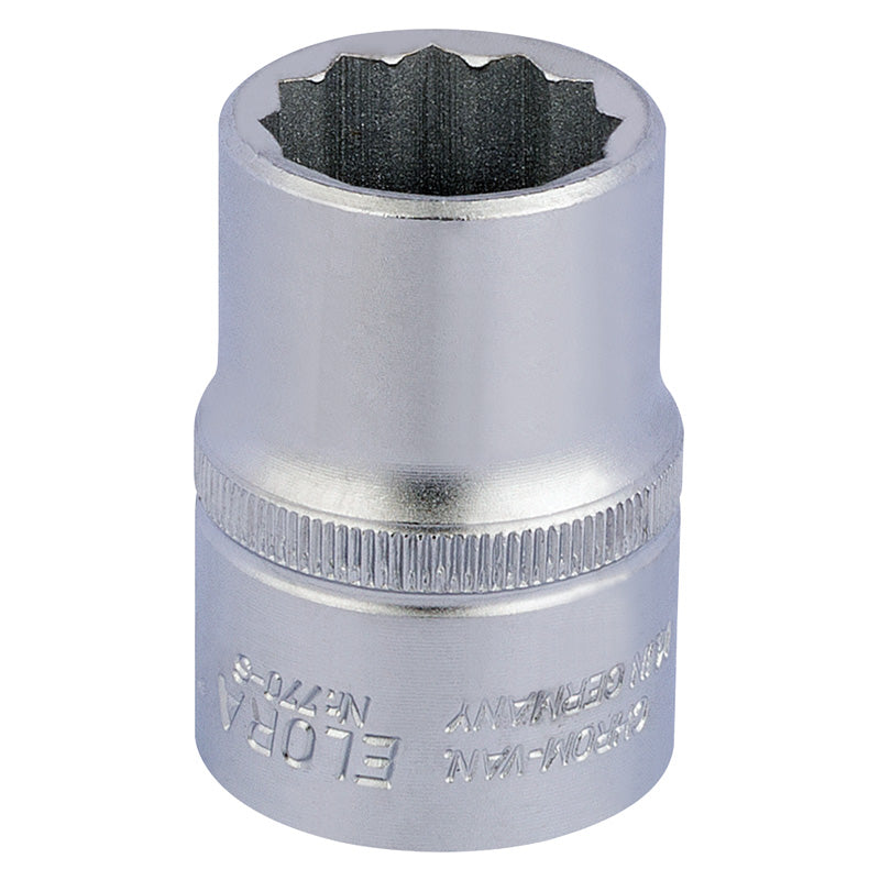 Draper 7/8" 3/4" Square Drive Elora Bi-Hexagon Socket