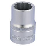 Draper 7/8" 3/4" Square Drive Elora Bi-Hexagon Socket