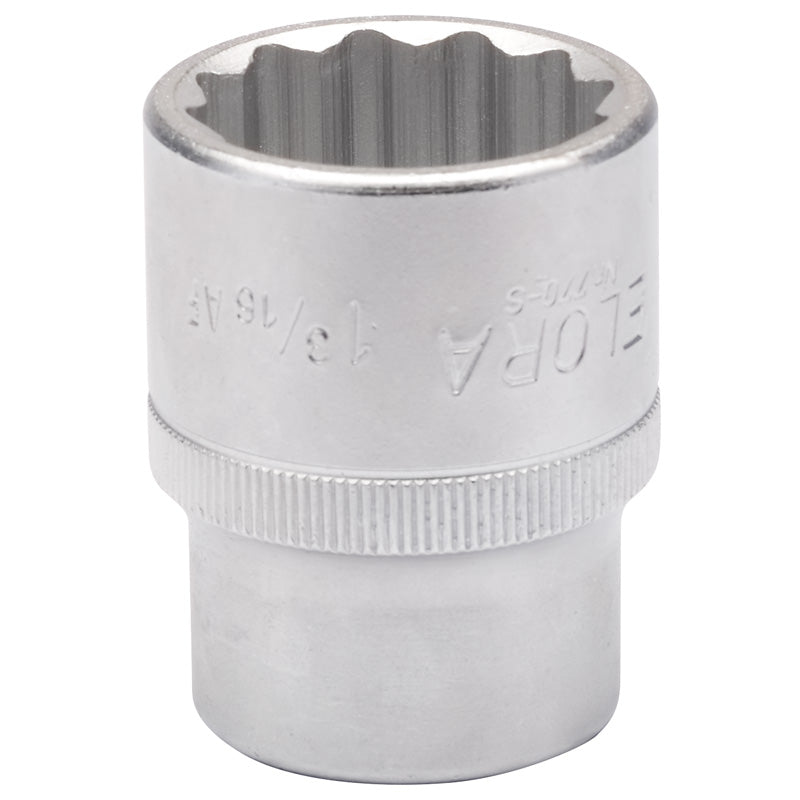 Draper 1.3/16" 3/4" Square Drive Elora Bi-Hexagon Socket