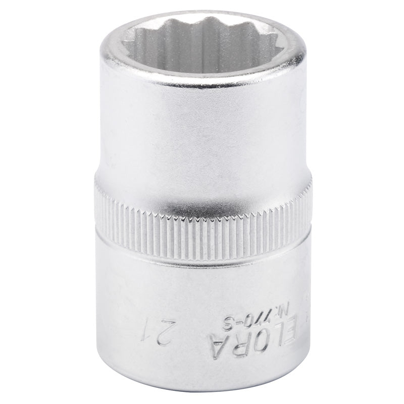 Draper 21mm 3/4" Square Drive Elora Bi-Hexagon Socket