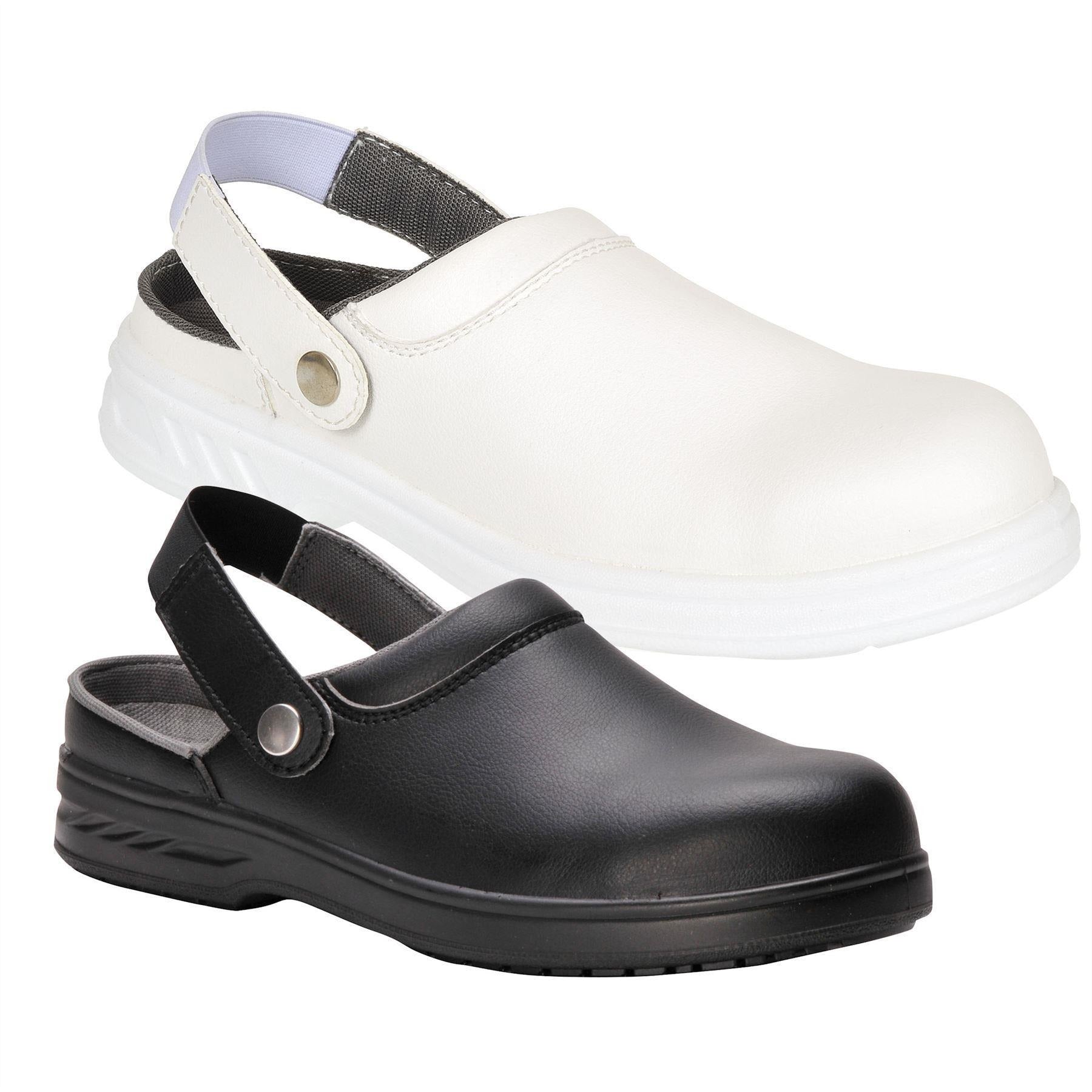 Portwest safety cheap clogs