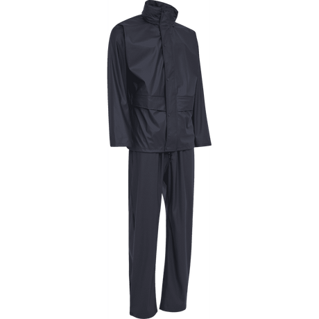 ELKA Dry Zone PU Jacket and Waist Trousers 0163124 #colour_navy