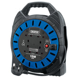 Draper 230V Four Socket Cable Reel (15M)