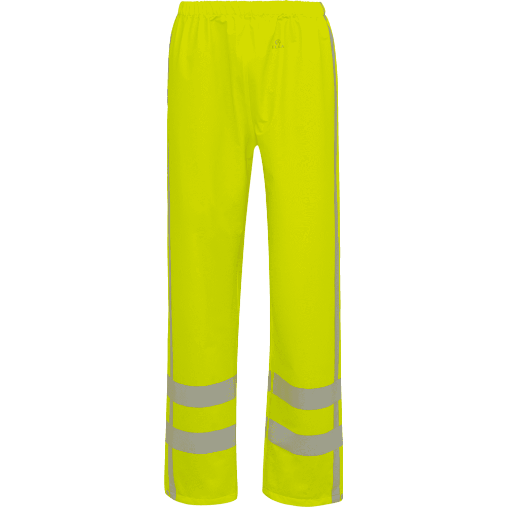 ELKA Dry Zone Visible Waist Trousers 022400R #colour_hi-vis-yellow