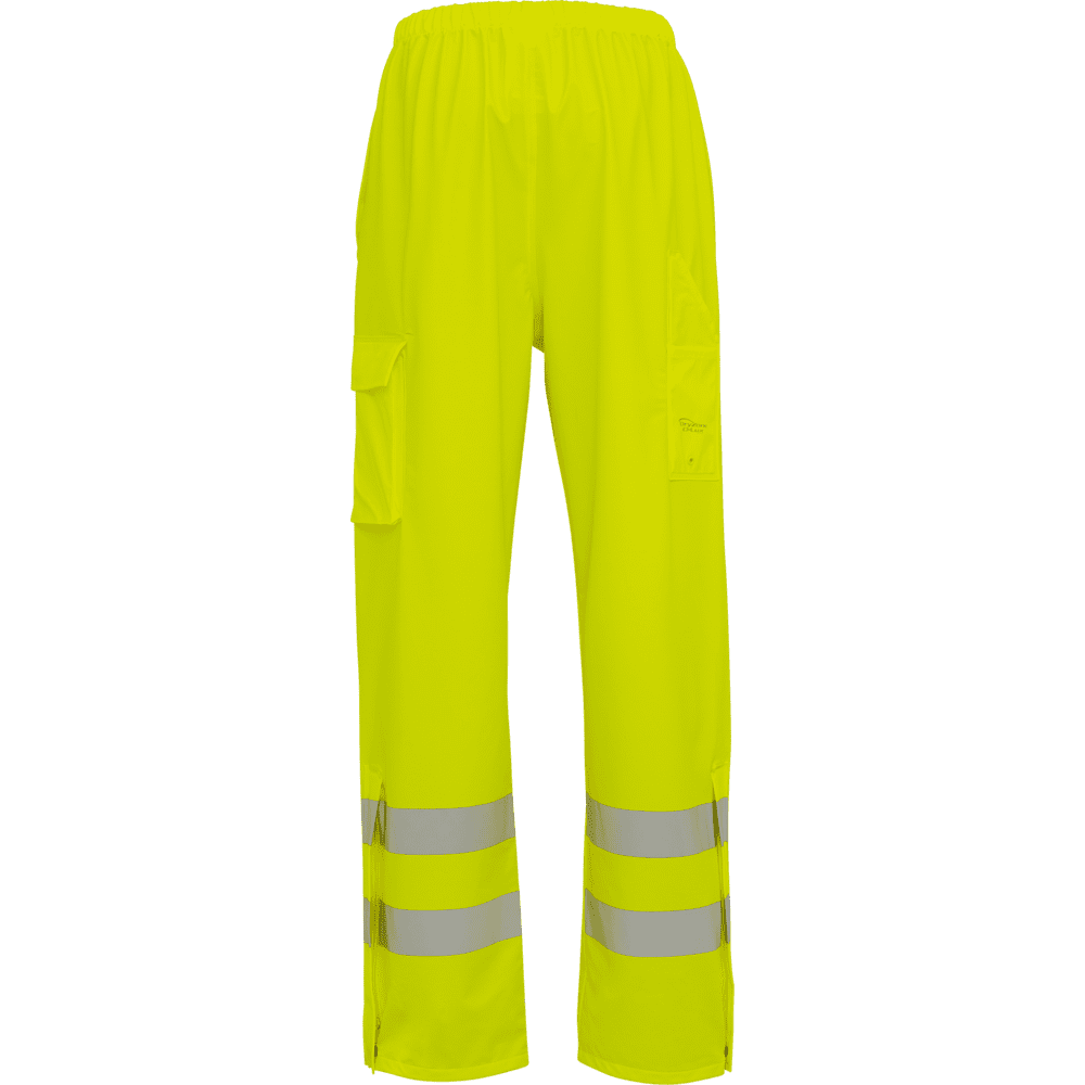 ELKA Dry Zone Visible Waist Trousers 022401R #colour_hi-vis-yellow