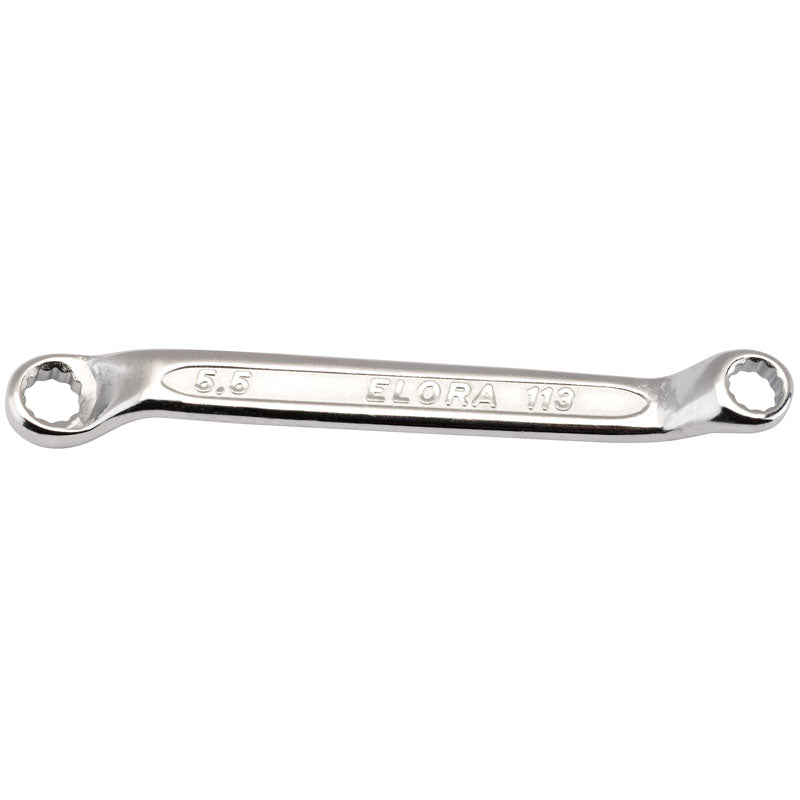 Draper 5mm x 5.5mm Elora Midget Deep Crank Metric Ring Spanner