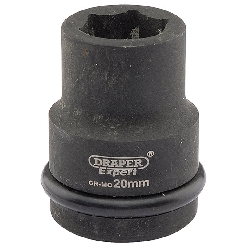 Draper Expert 20mm 3/4" Square Drive Hi-Torq&#174; 6 Point Impact Socket