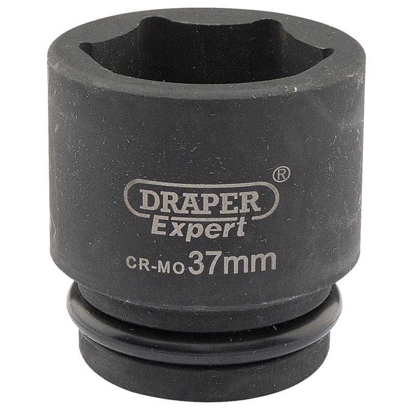 Draper Expert 37mm 3/4" Square Drive Hi-Torq&#174; 6 Point Impact Socket