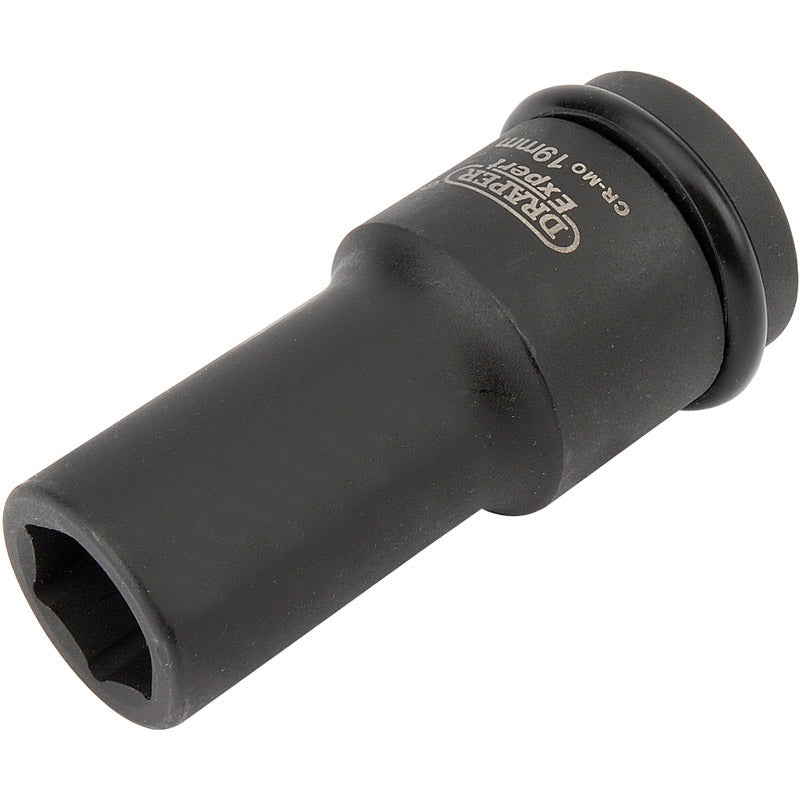 Draper Expert 19mm 3/4" Square Drive Hi-Torq&#174; 6 Point Deep Impact Socket