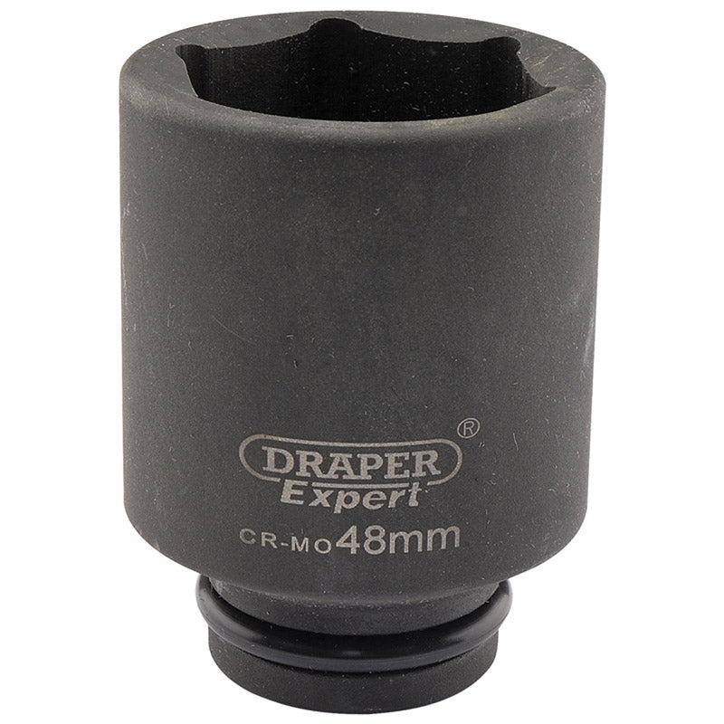 Draper Expert 48mm 3/4" Square Drive Hi-Torq&#174; 6 Point Deep Impact Socket