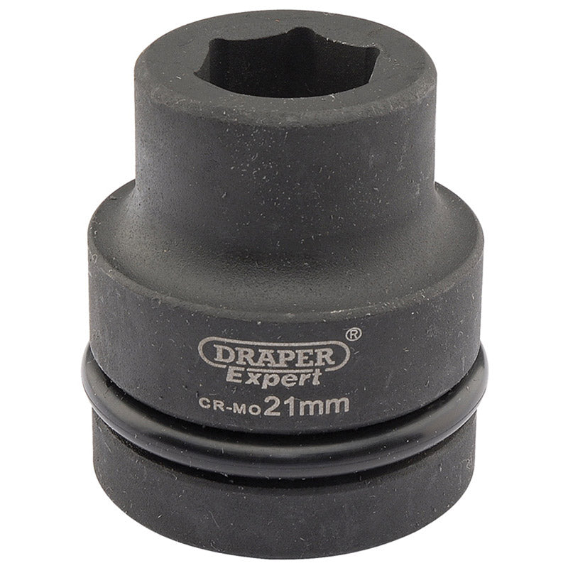 Draper Expert 21mm 1" Square Drive Hi-Torq&#174; 6 Point Impact Socket