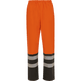 ELKA Waist Trousers 072400R #colour_hi-vis-orange-black