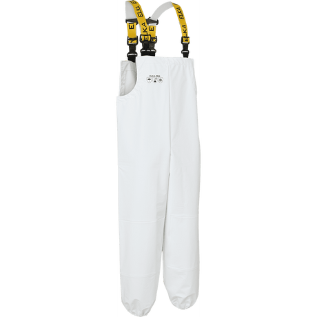 ELKA PRO Bib & Brace With Knee Reinforcement 079902 #colour_white