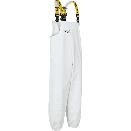 ELKA PRO Bib & Brace With Pockets For Knee Pads 079904 #colour_white