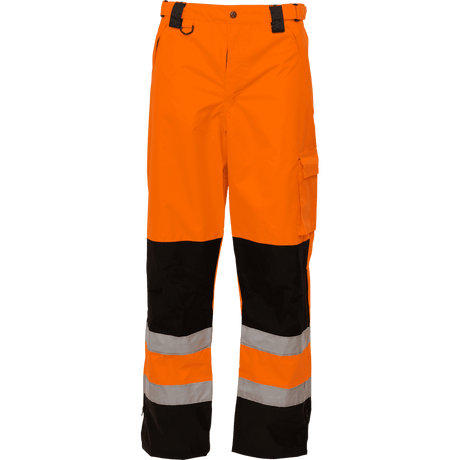 ELKA Visible Xtreme Waist Trousers 082400R #colour_hi-vis-orange-black