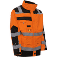 ELKA Visible Xtreme Jacket 086004R #colour_hi-vis-orange-black