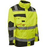 ELKA Visible Xtreme Jacket 086004R #colour_hi-vis-yell-black