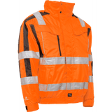 ELKA Visible Xtreme 2-In-1 Bomber Jacket 086101R #colour_hi-vis-orange-black