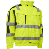 ELKA Visible Xtreme 2-In-1 Bomber Jacket 086101R #colour_hi-vis-yell-black