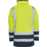 ELKA Securetech Multinorm Jacket 086150R #colour_hi-vis-yell-navy