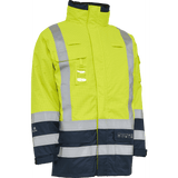 ELKA Securetech Multinorm Shell Jacket 086151R #colour_hi-vis-yell-navy