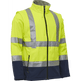 ELKA Visible Xtreme Softshell Jacket 086500R #colour_hi-vis-yell-navy