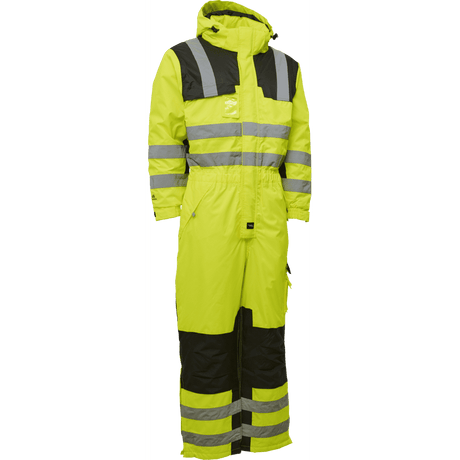  ELKA Visible Xtreme Thermal Coverall 088000R #colour_hi-vis-yell-black