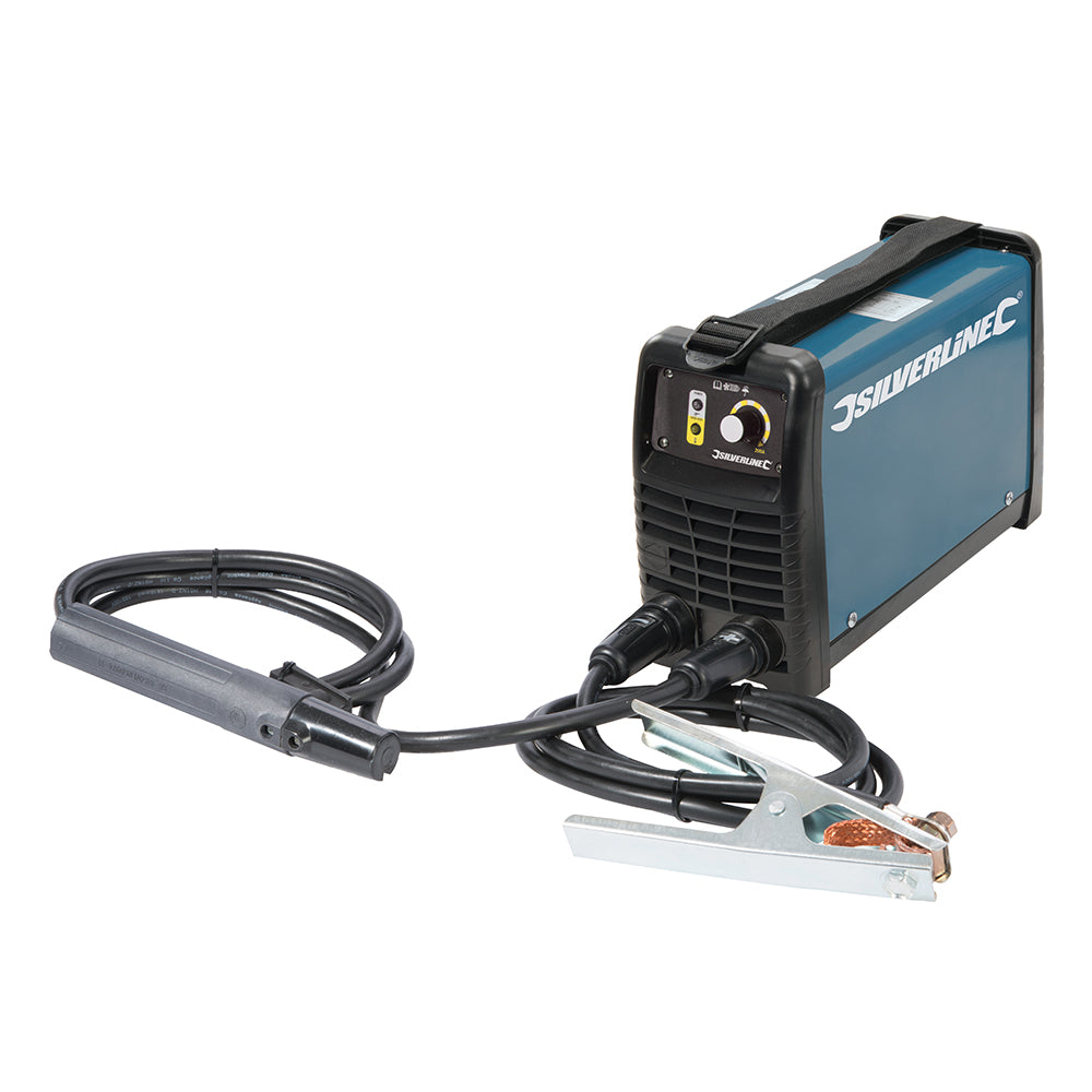 Silverline 200A MMA Inverter Arc Welder Kit