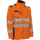 ELKA Visible Xtreme Softshell Jacket 116504R #colour_hi-vis-orange-grey