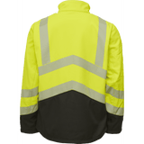 ELKA Visible Xtreme Softshell Jacket 116505R #colour_hi-vis-yell-black