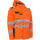 ELKA Visible Xtreme Winter Softshell Jacket 116514R #colour_hi-vis-orange-grey