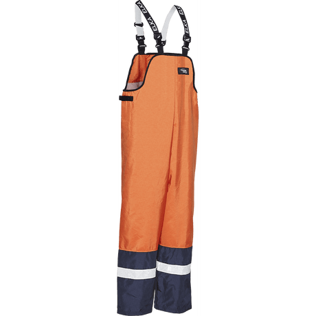 ELKA Fishing Shield Bib & Brace 127302 #colour_orange-navy