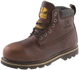 Buckbootz B750SMWP Goodyear Welted Safety Lace Boots