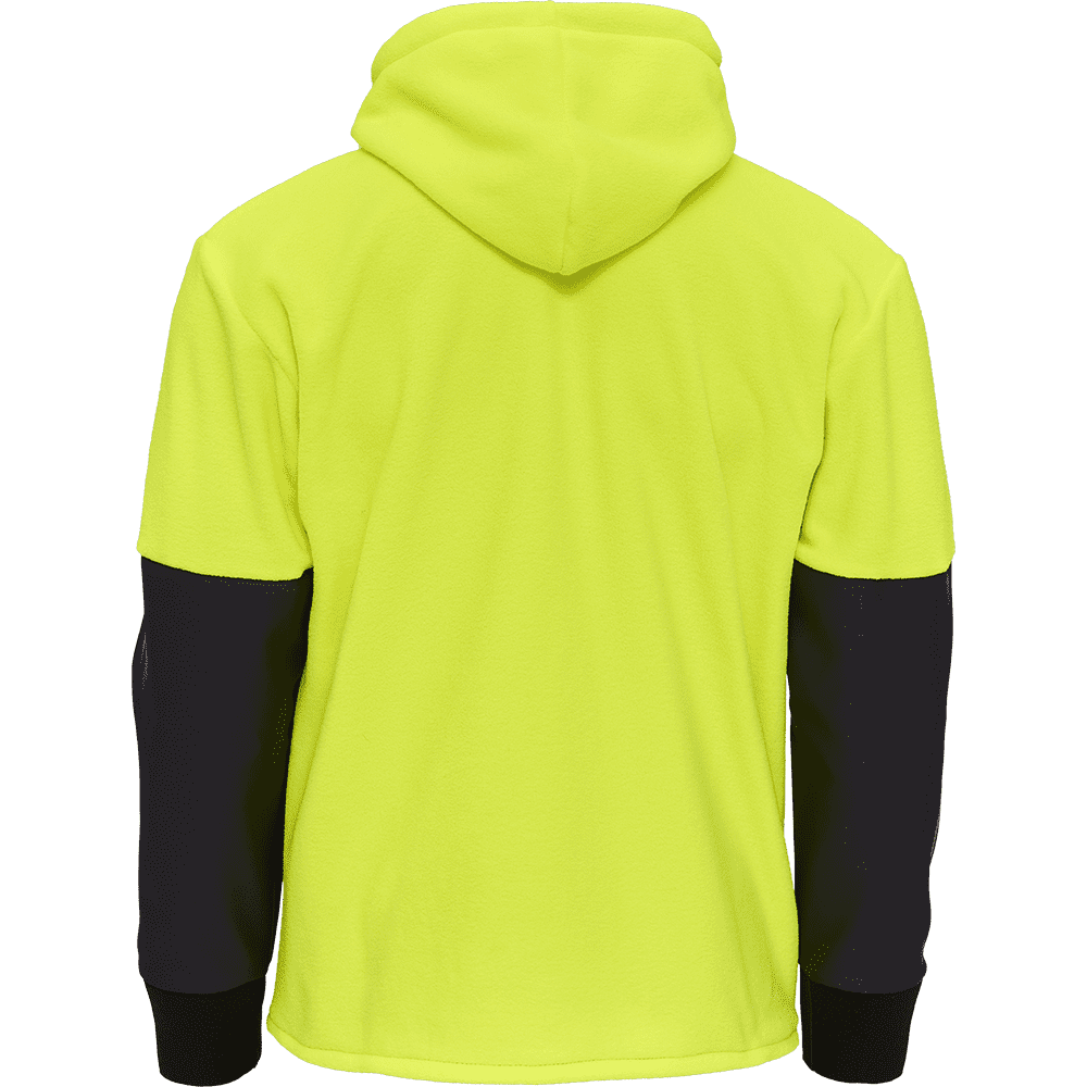 ELKA Unlimited Fleece Smock 150010 #colour_hi-vis-yell-navy