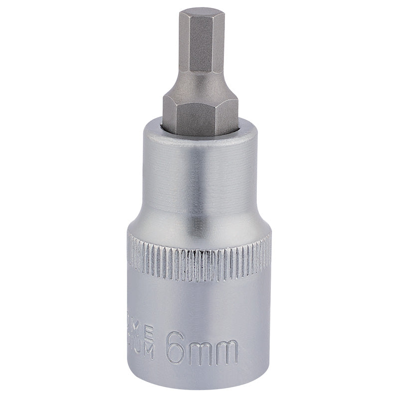 Draper 1/2" Sq. Dr. Hexagonal Socket Bits (6mm)