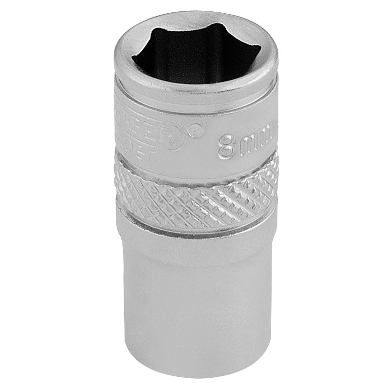 Draper 1/4" Square Drive Socket (8mm)