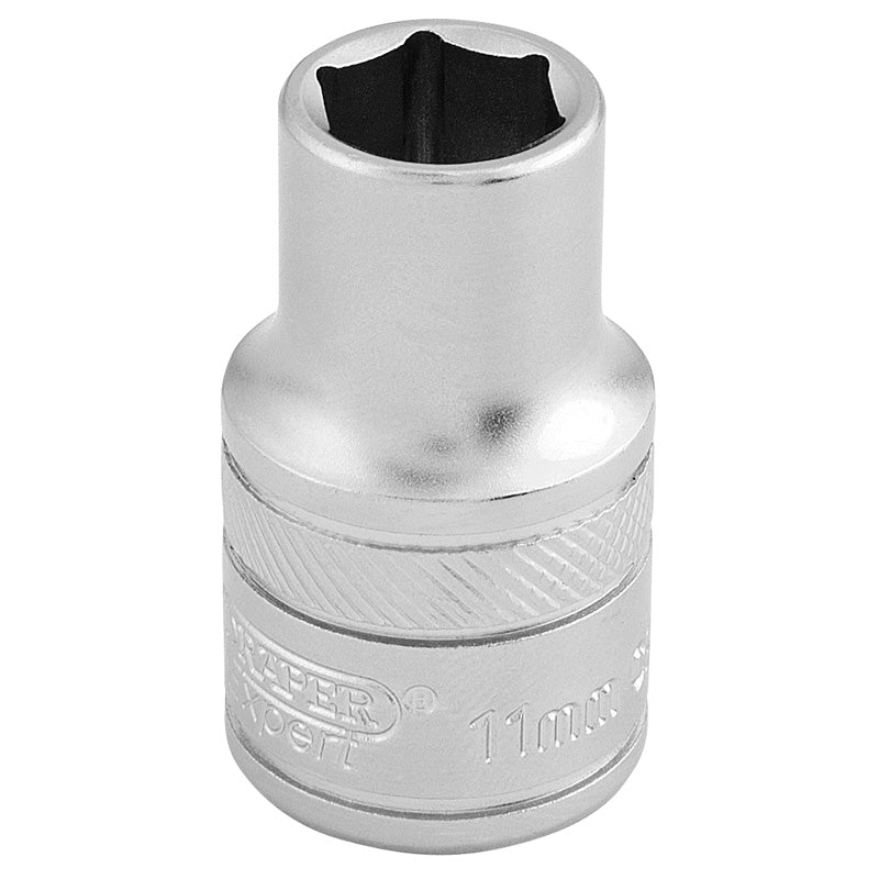 Draper 1/2" Square Drive 6 Point Metric Socket (11mm)