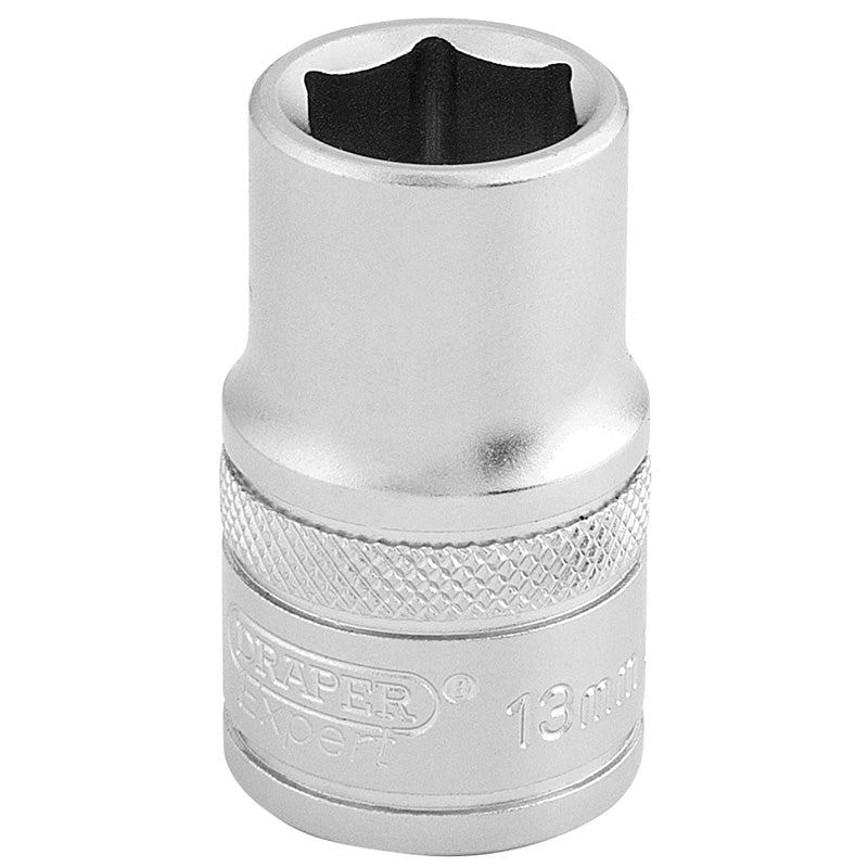 Draper 1/2" Square Drive 6 Point Metric Socket (13mm)