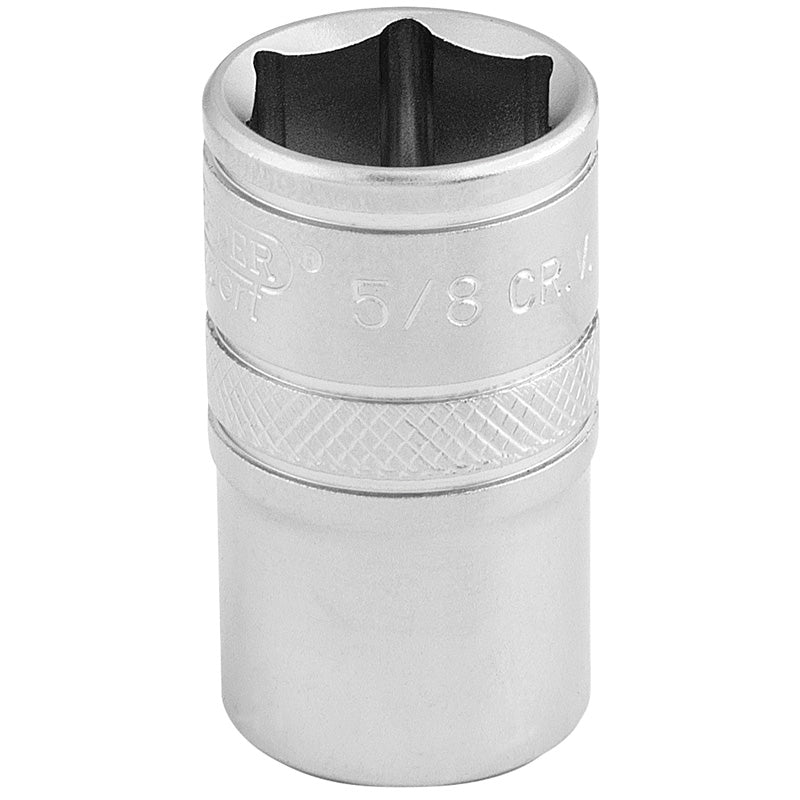 Draper 1/2" Square Drive 6 Point Imperial Socket (5/8")