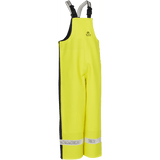 ELKA Unlimited Bib & Brace With High Waist 177308 #colour_hi-vis-yell-navy