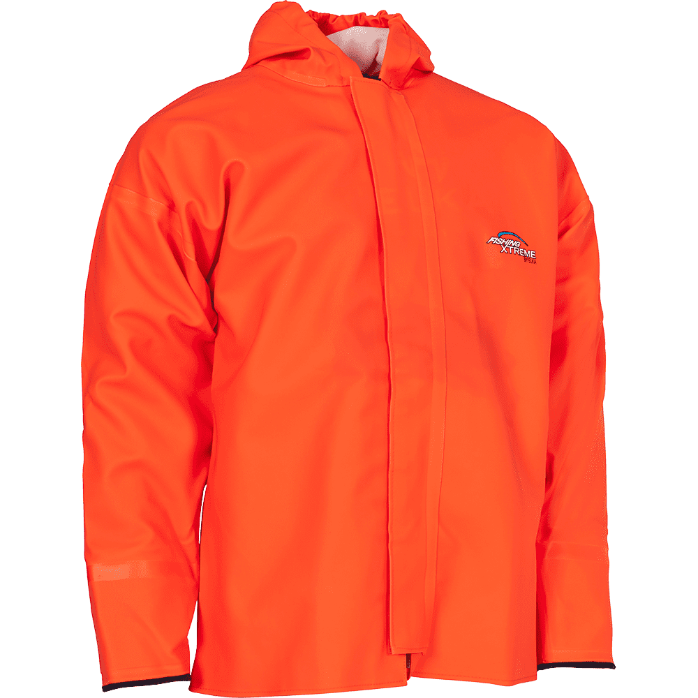 Elka Fishing Xtreme Jacket W/Elasticated Wind Catch 5XL FL. Orange