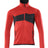 Mascot Accelerate Half Zip Fleece Jumper #colour_traffic-red-black