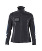 Mascot Accelerate Ladies Ultimate Stretch Light Work Jacket #colour_dark-navy