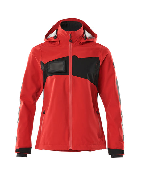 Mascot Accelerate Ladies Lightweight Outer Shell Jacket #colour_traffic-red-black