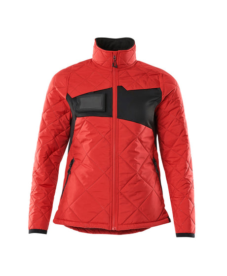 Mascot Accelerate Ladies Thermal Jacket with CLIMascot #colour_traffic-red-black
