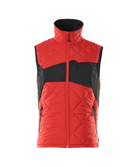 Mascot Accelerate Thermal Gilet with CLIMascot #colour_traffic-red-black