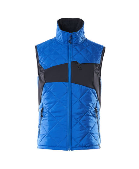 Mascot Accelerate Thermal Gilet with CLIMascot #colour_azure-blue-dark-navy