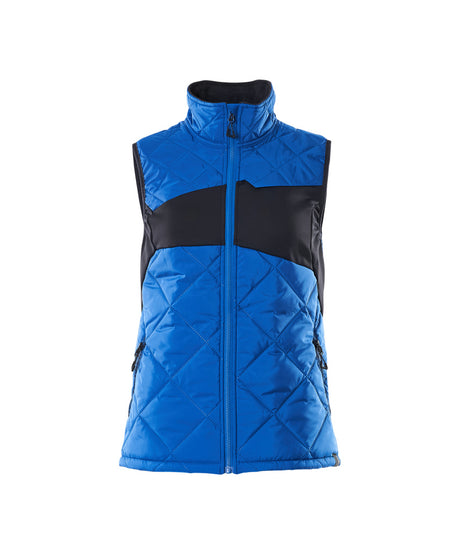 Mascot Accelerate Ladies Thermal Gilet with CLIMascot #colour_azure-blue-dark-navy